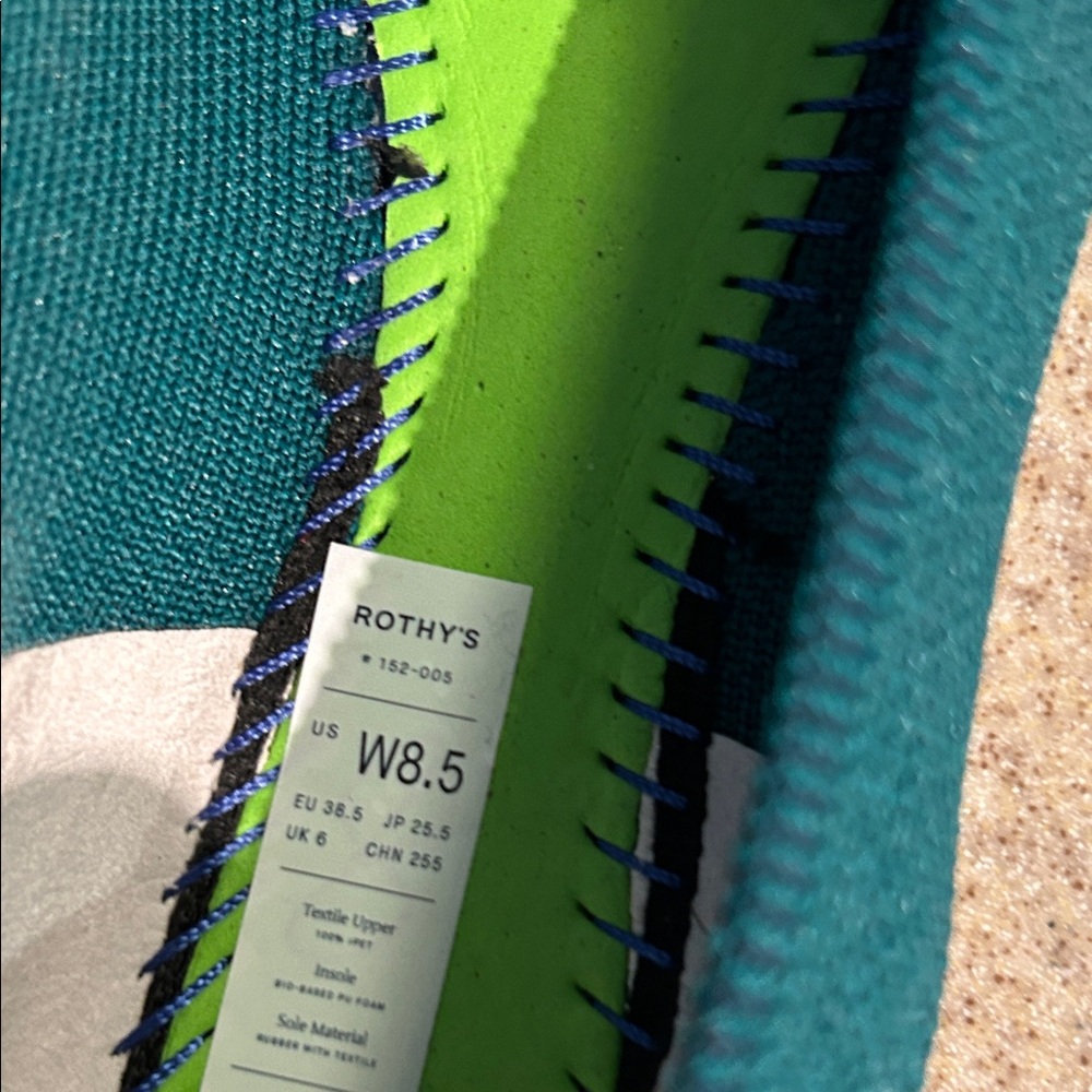 Rothy's Deep Green The Point II Flats - Picture 4 of 6